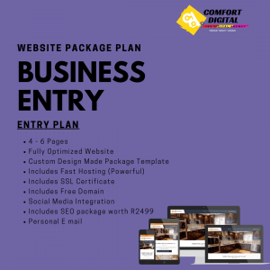 Website Design Business Entry Package