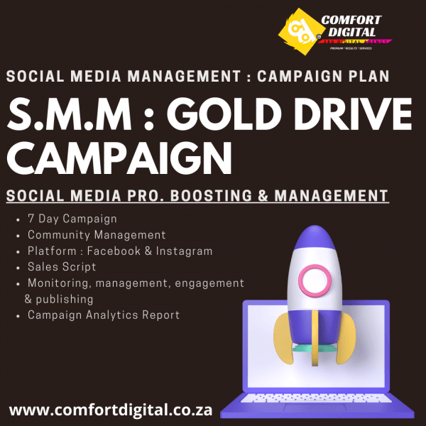 Social Media Management Gold Drive