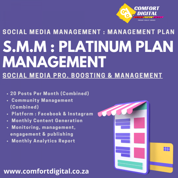 Social Media Management Platinum Plan