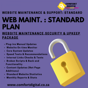 Website Maintenance Package Standard Plan