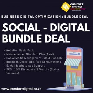 Social Digital Bundle Deal - Business Digital Optimization